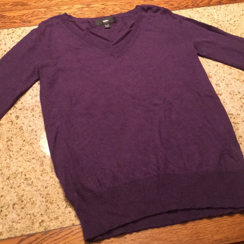 Purple sweater